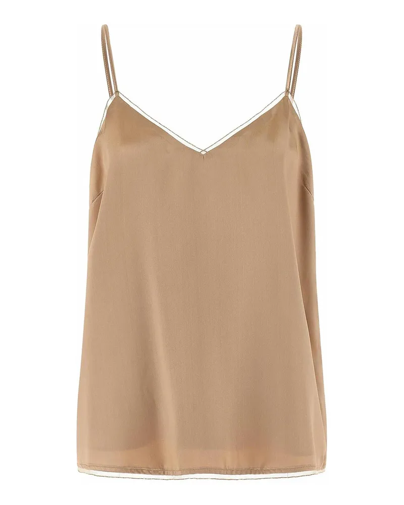 Fabiana Filippi Top - Beige Beige
