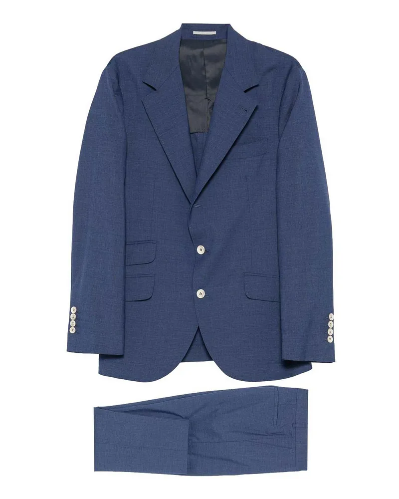Brunello Cucinelli Eleganter Anzug - Blau Blau