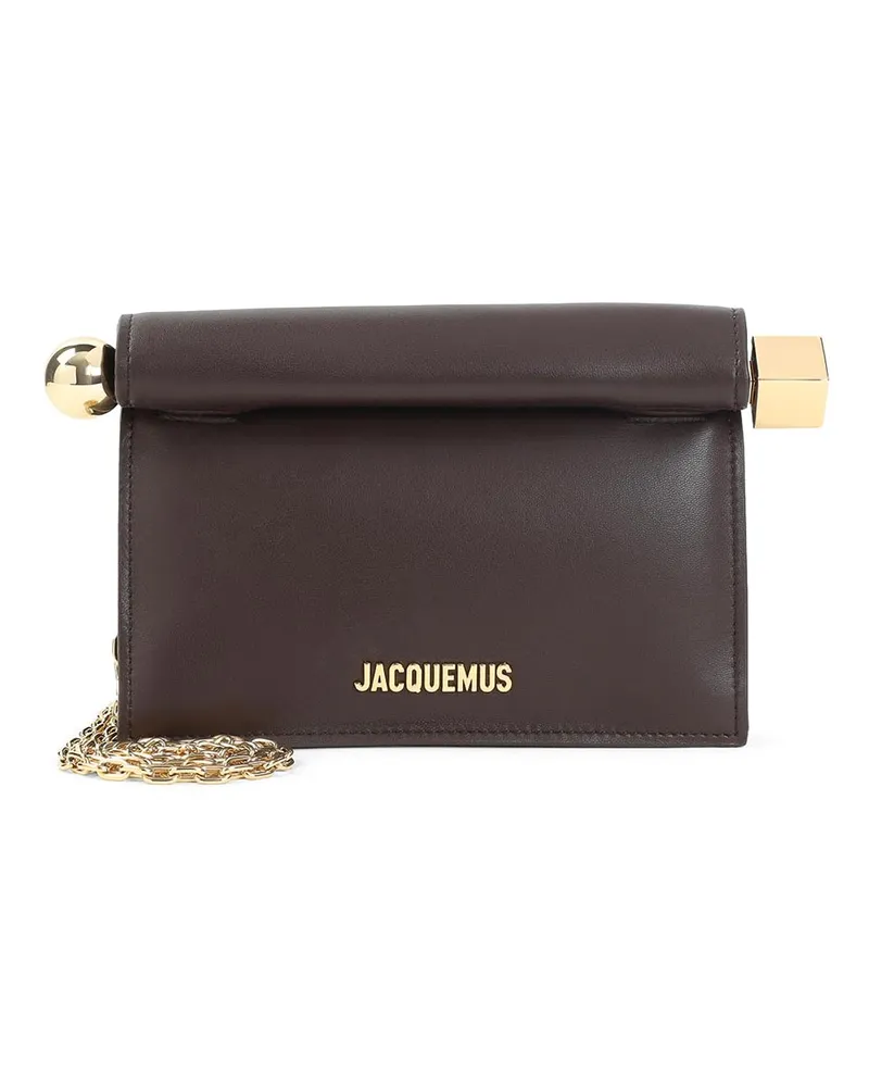 Jacquemus Clutch - Dunkelbraun Dunkelbraun
