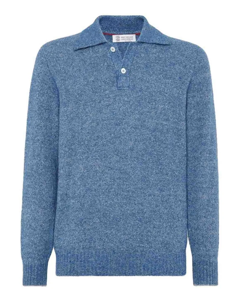 Brunello Cucinelli Rollkragenpullover - Blau Blau