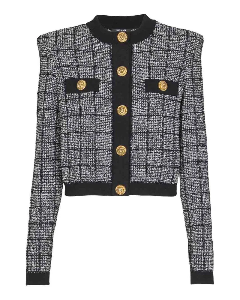 Balmain Cardigan - Schwarz Schwarz