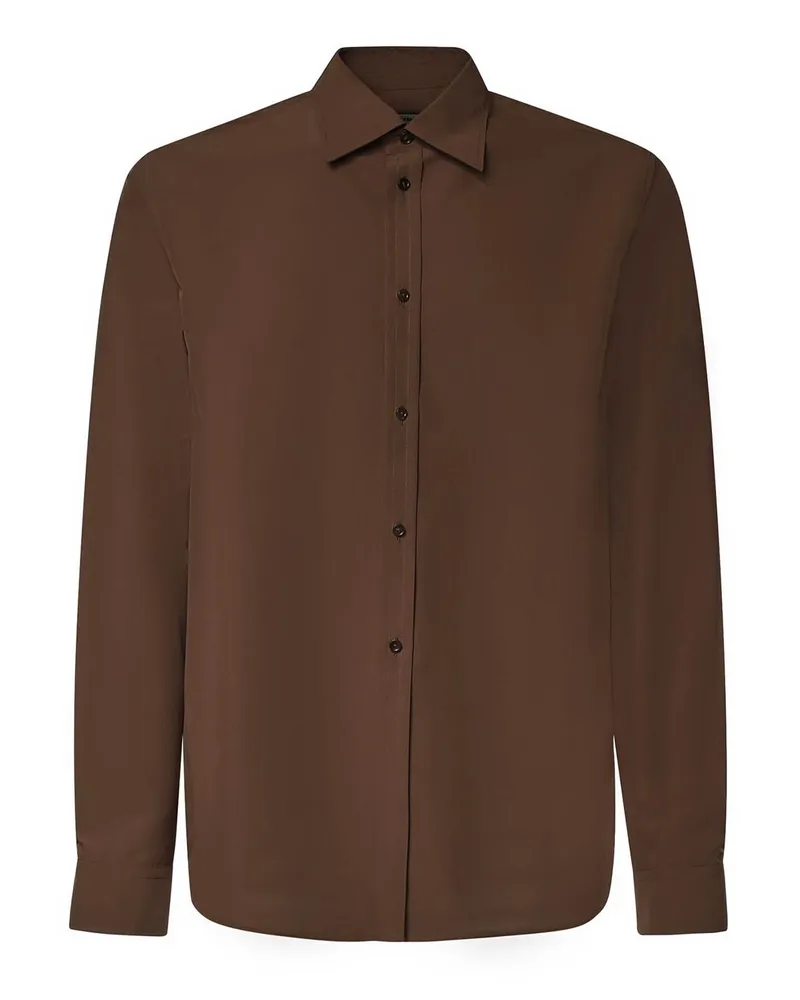Jil Sander Hemd - Braun Braun