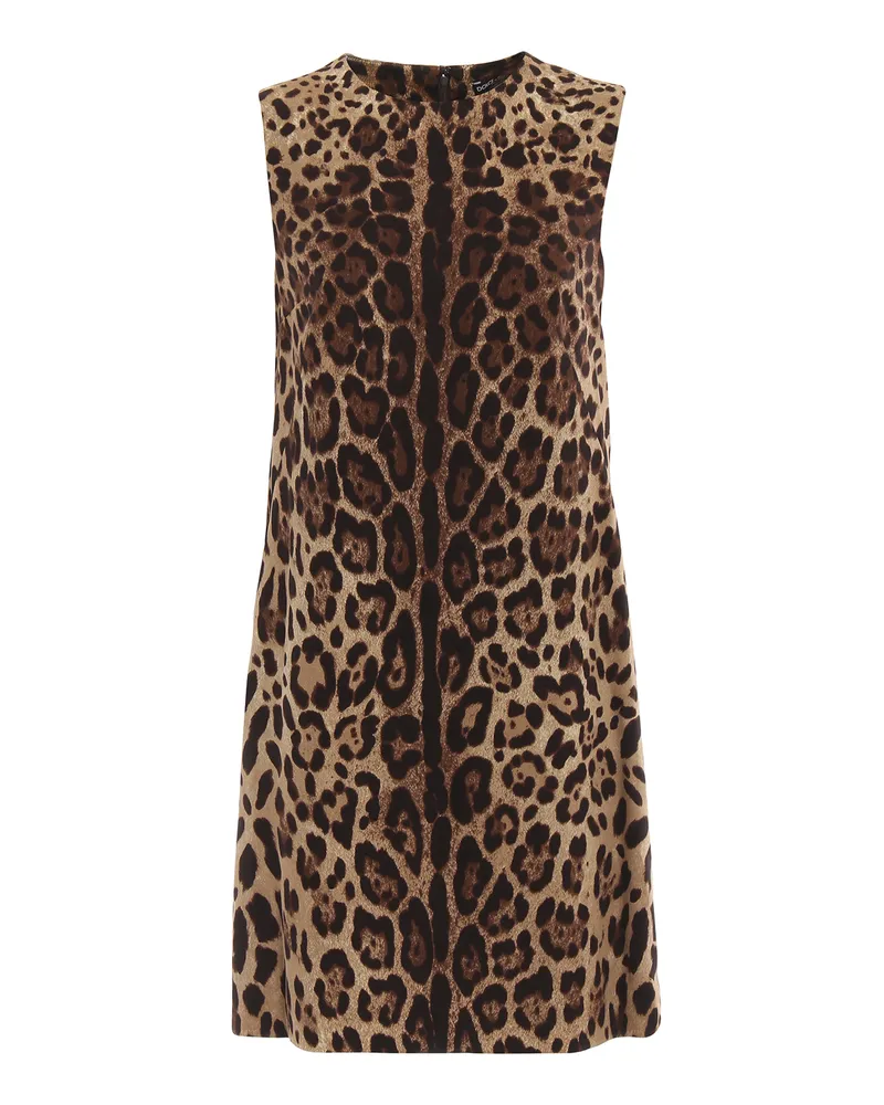 Dolce & Gabbana Kurzes Kleid - Animal Animal