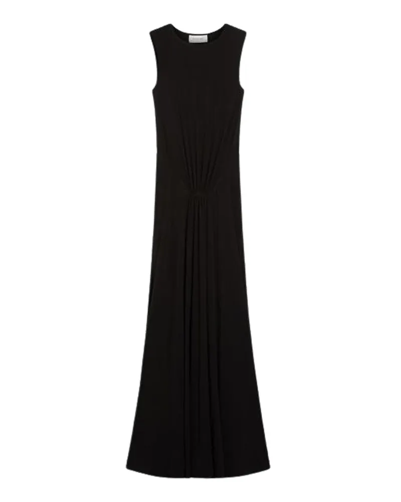 SPORTMAX Maxikleid - Schwarz Schwarz