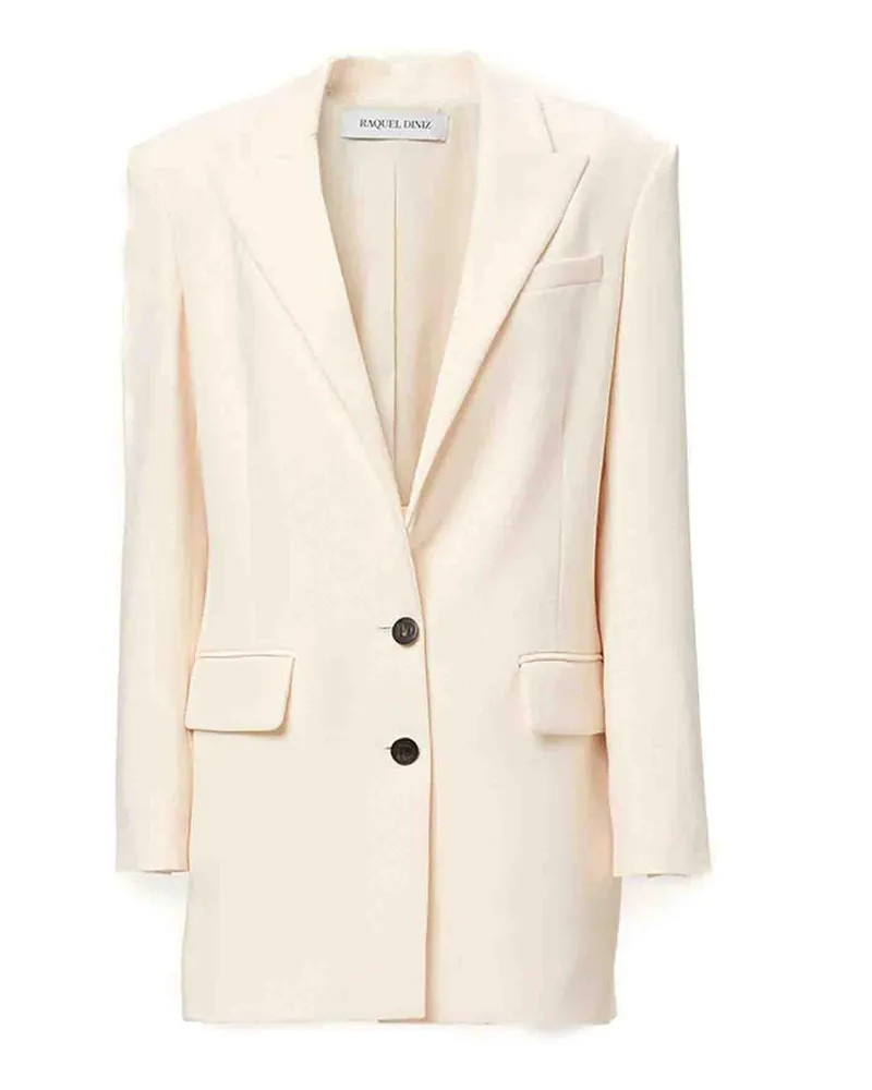 Raquel Diniz Blazer - Weiß Weiß