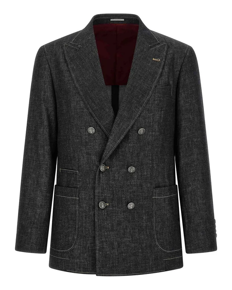 Brunello Cucinelli Blazer - Blau Blau