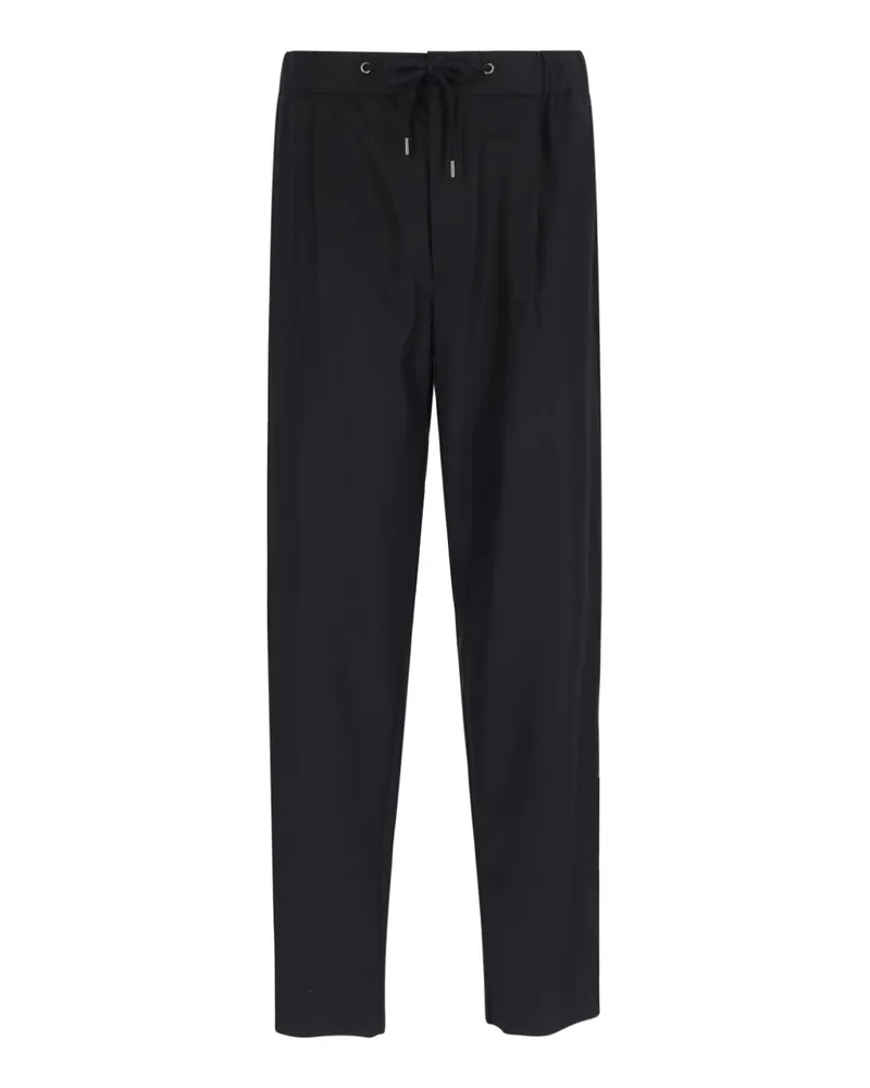 Giorgio Armani Casual Hose - Schwarz Schwarz