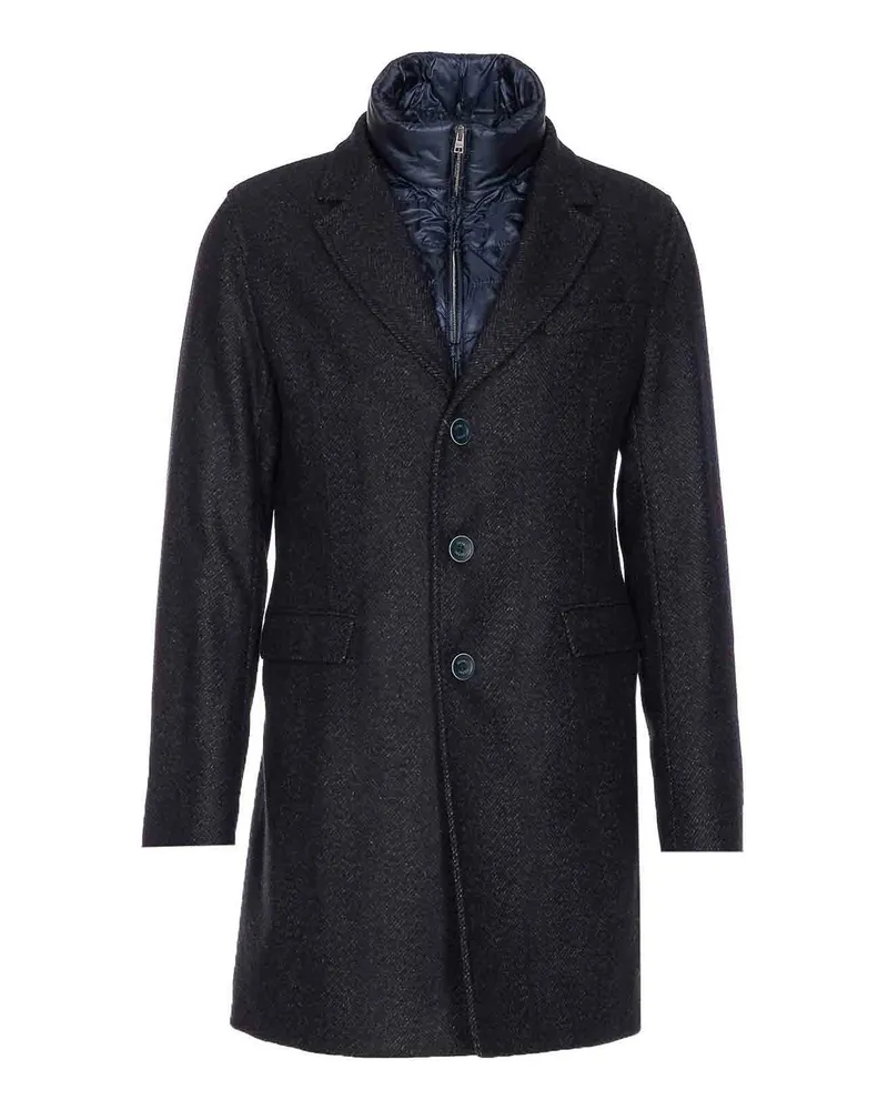 Herno Kurzer Mantel - Blau Blau