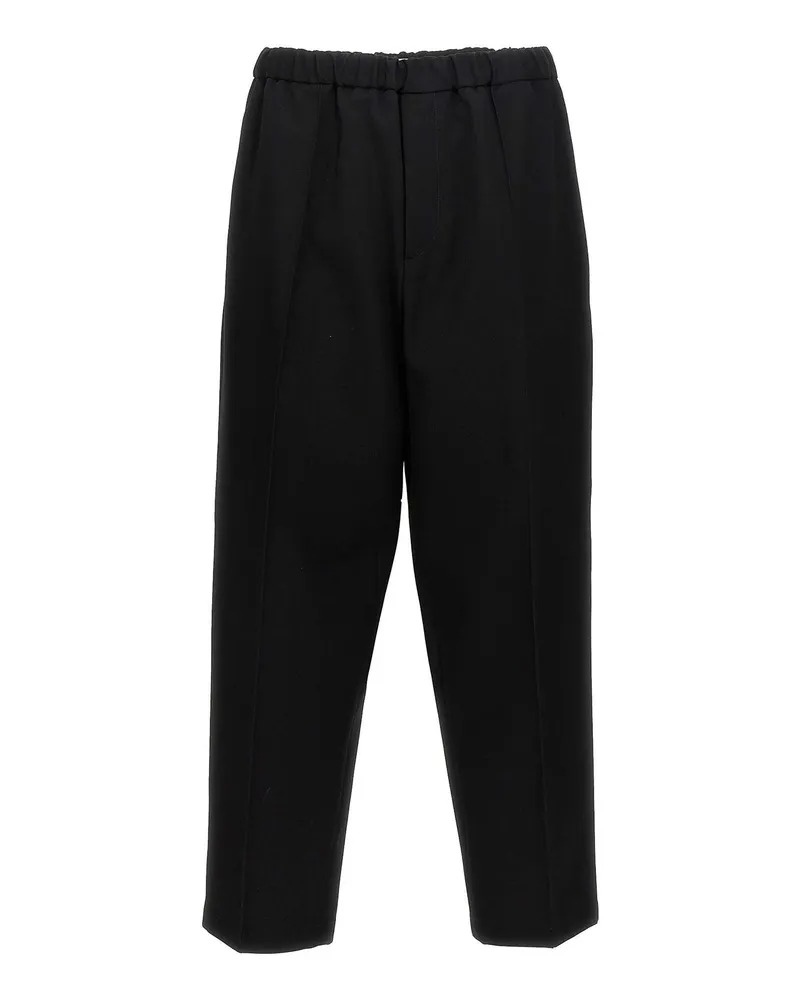 Jil Sander Casual Hose - Schwarz Schwarz