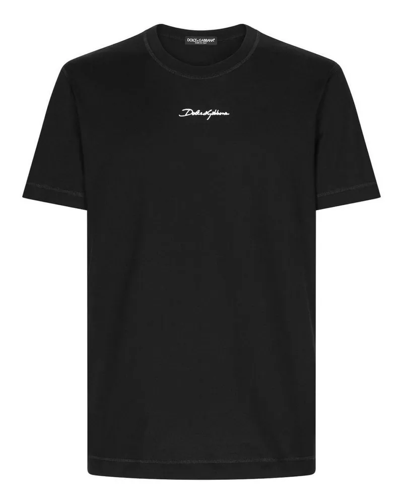 Dolce & Gabbana T-Shirt - Schwarz Schwarz