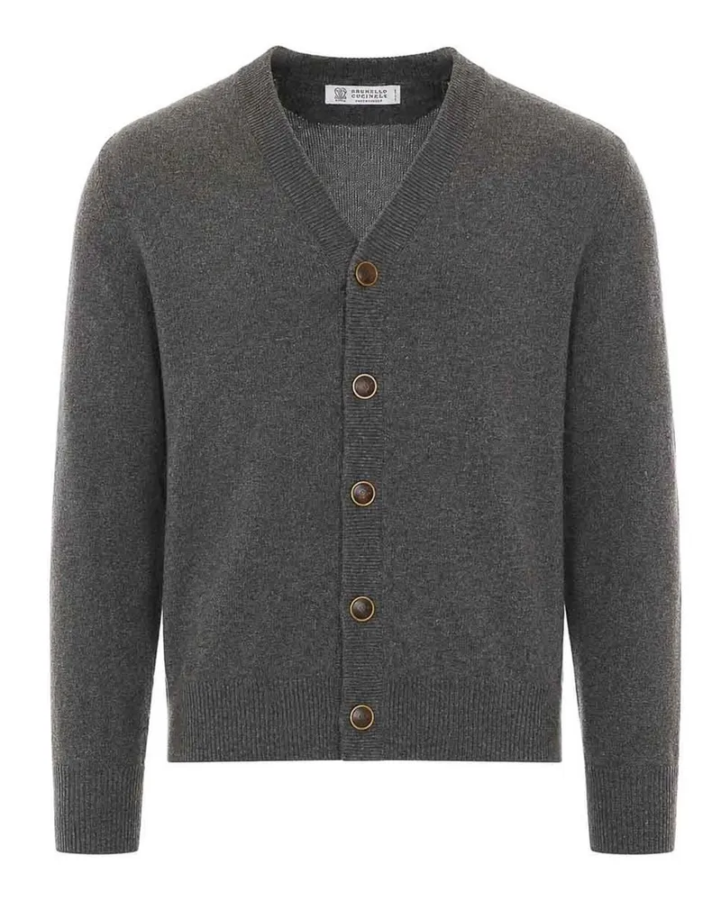 Brunello Cucinelli Cardigan - Grau Grau