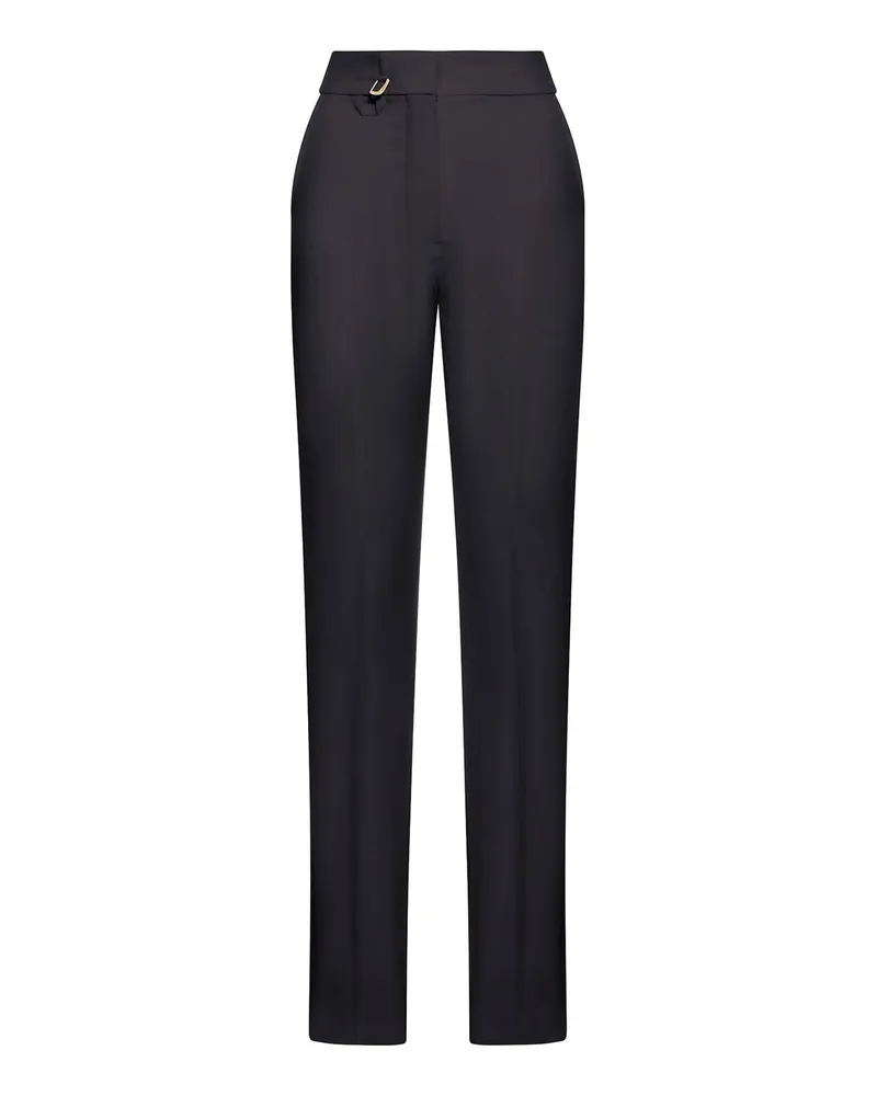 Jacquemus Formale Hose - Schwarz Schwarz