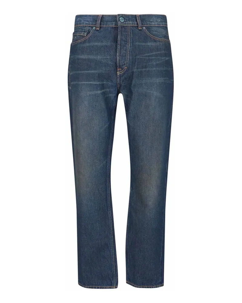 Our Legacy Straight Leg Jeans - Blau Blau