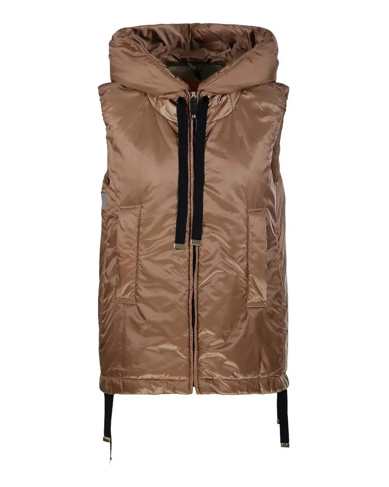 Max Mara Daunenjacke - Beige Beige