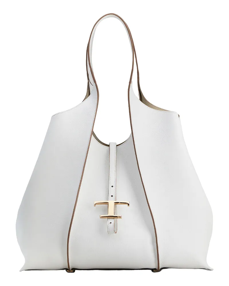 TOD'S Schultertasche - Weiß Weiß