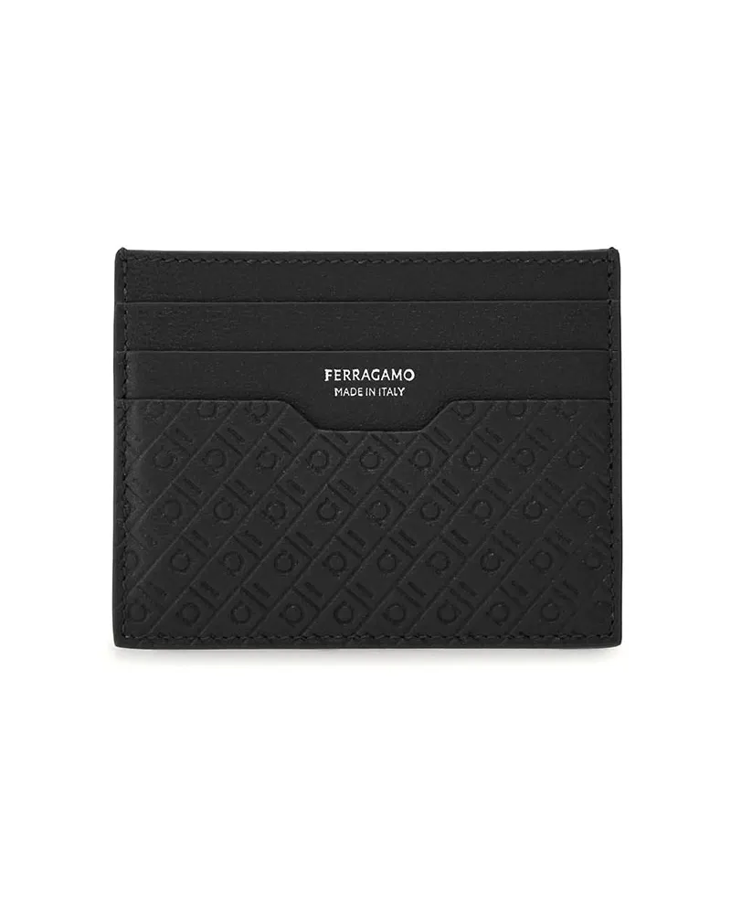 Ferragamo Portemonnaie - Schwarz Schwarz