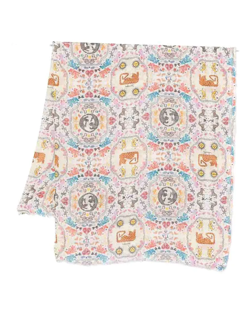 Faliero Sarti Schal - Bunt Bunt