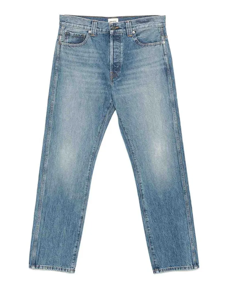 KHAITE Bootcut Jeans - Blau Blau