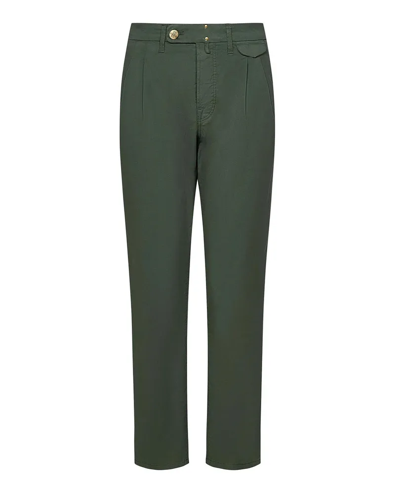 Incotex Casual Hose - Grün Grün