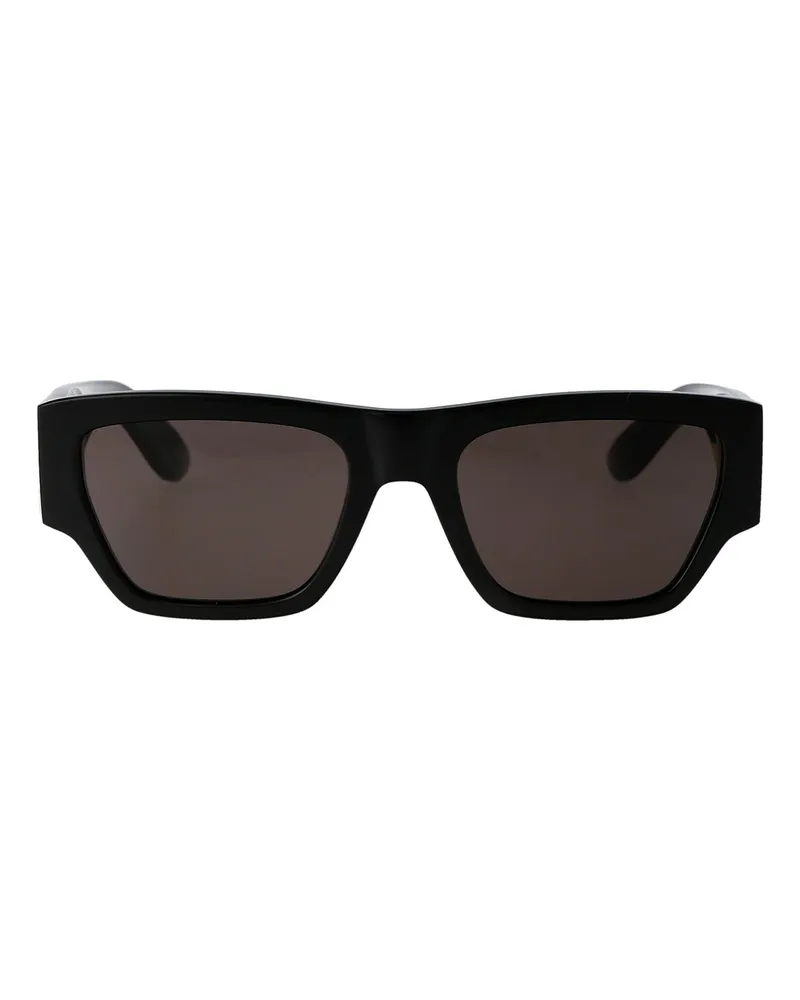 Alexander McQueen Sonnenbrille - Schwarz Schwarz