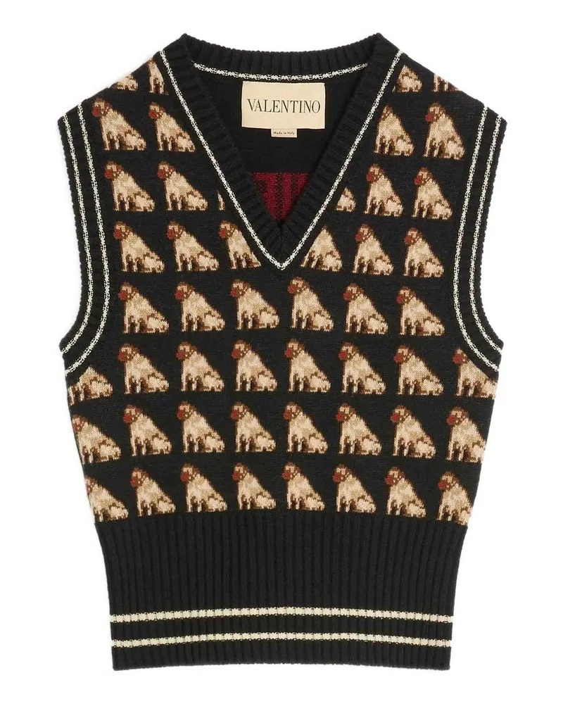 Valentino Garavani Weste - Schwarz Schwarz