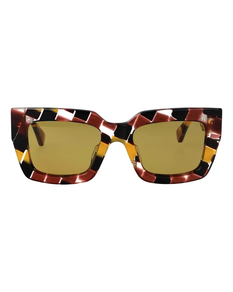 Bottega Veneta Sonnenbrille - Bunt Bunt