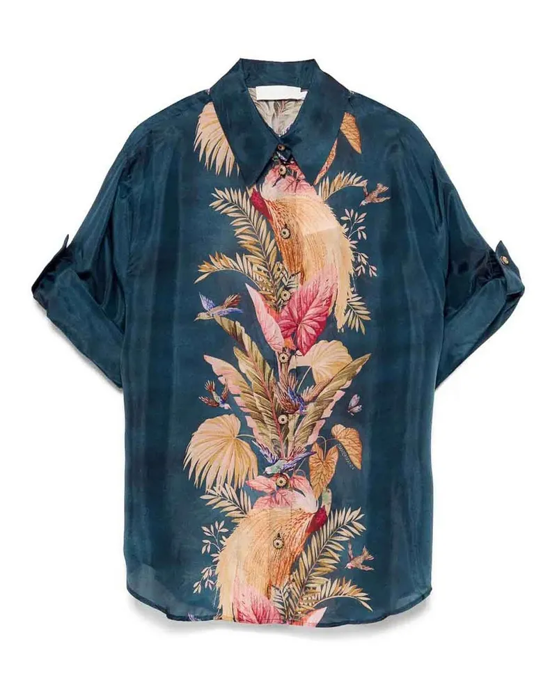 Zimmermann Hemd - Blau Blau