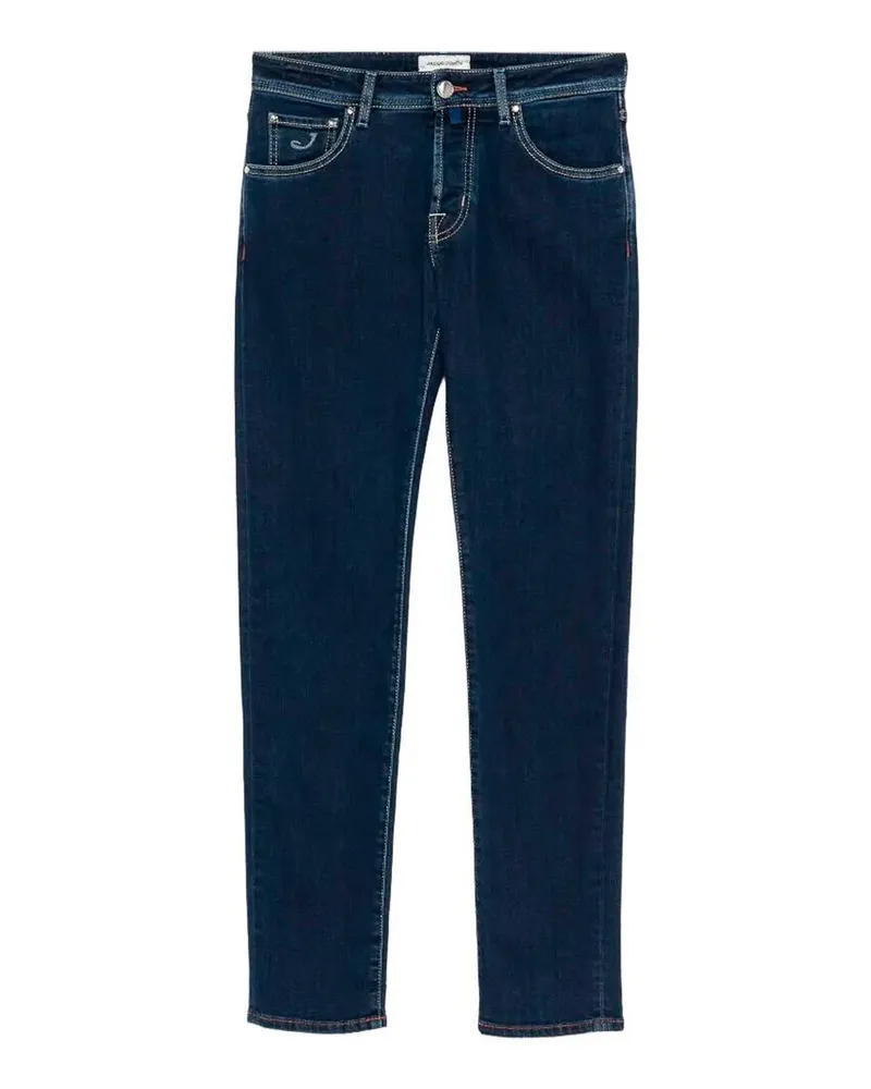 Jacob Cohën Straight Leg Jeans - Dunkelblau Dunkelblau