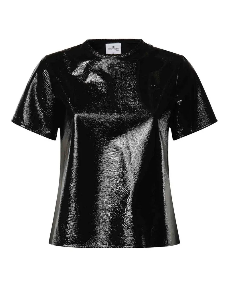 Courrèges T-Shirt - Schwarz Schwarz
