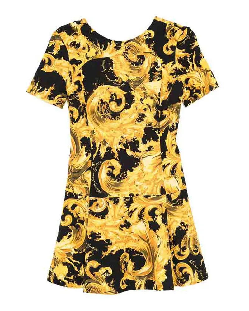 Versace Jeans Kurzes Kleid - Schwarz Schwarz