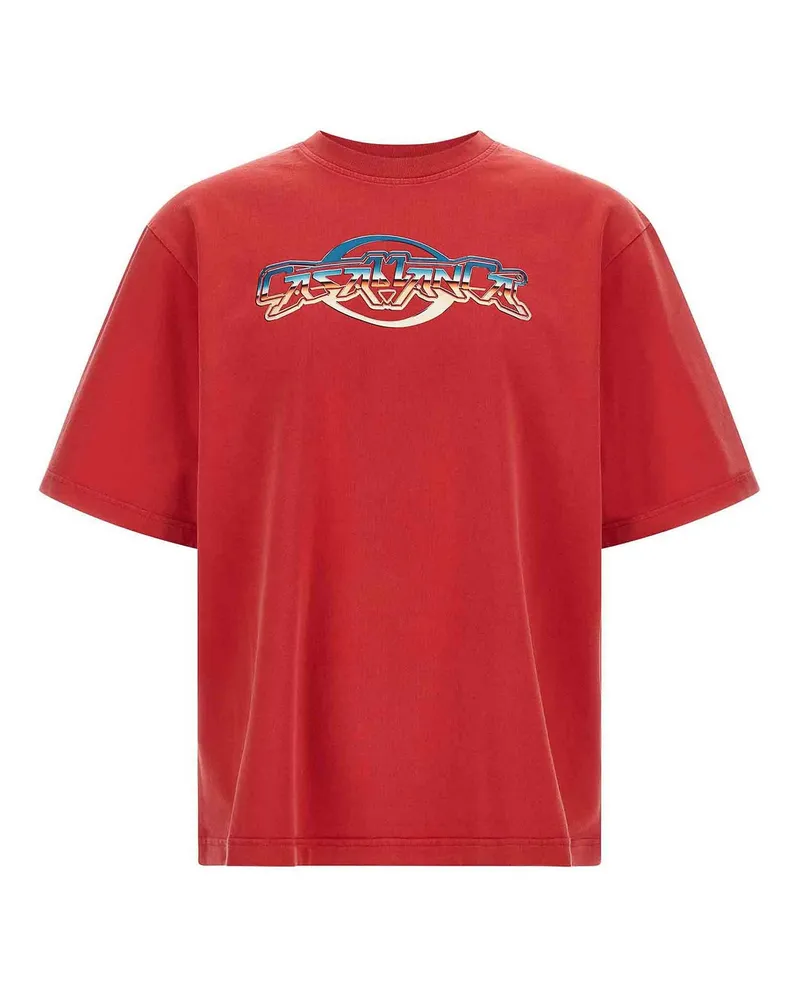Casablanca Paris T-Shirt - Rot Rot