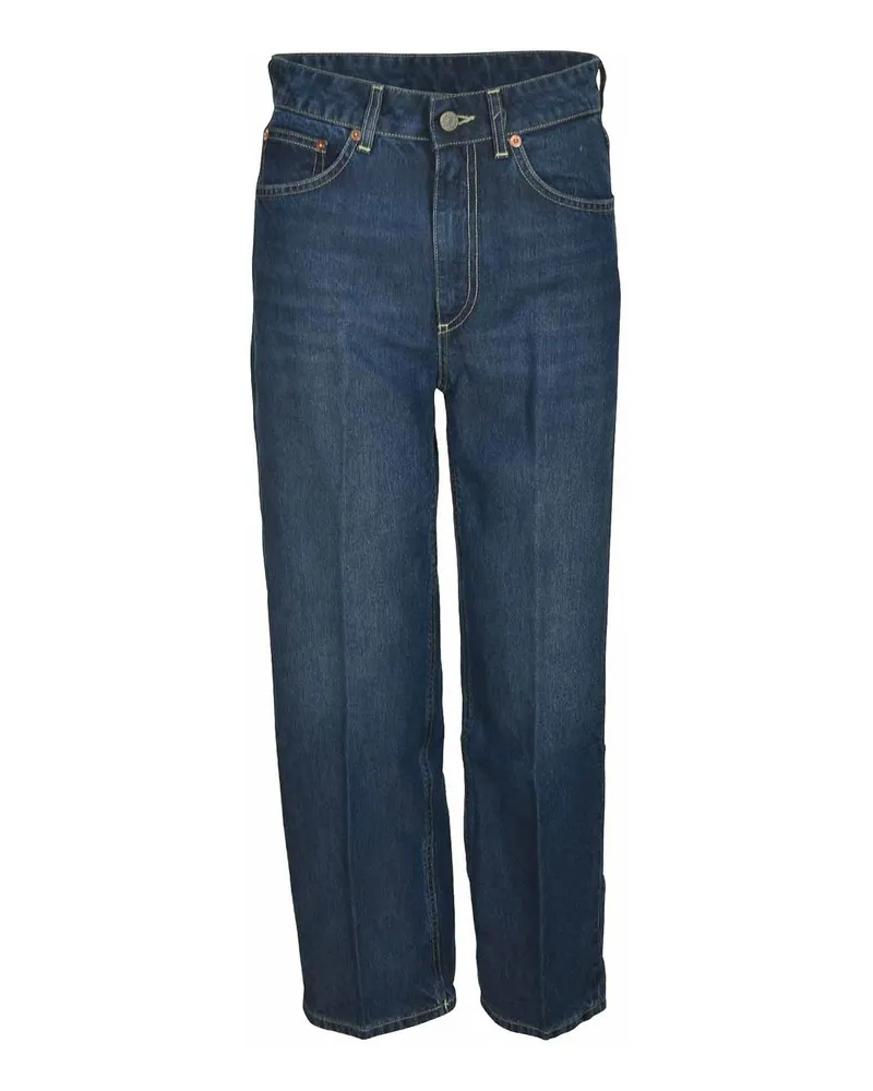 Dondup Straight Leg Jeans - Dunkelgrau Dunkelgrau