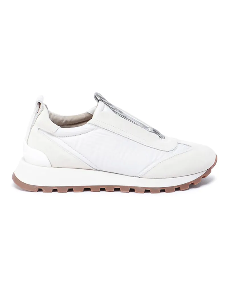 Brunello Cucinelli Sneaker - Weiß Weiß