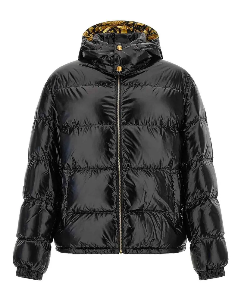 Versace Daunenjacke - Schwarz Schwarz
