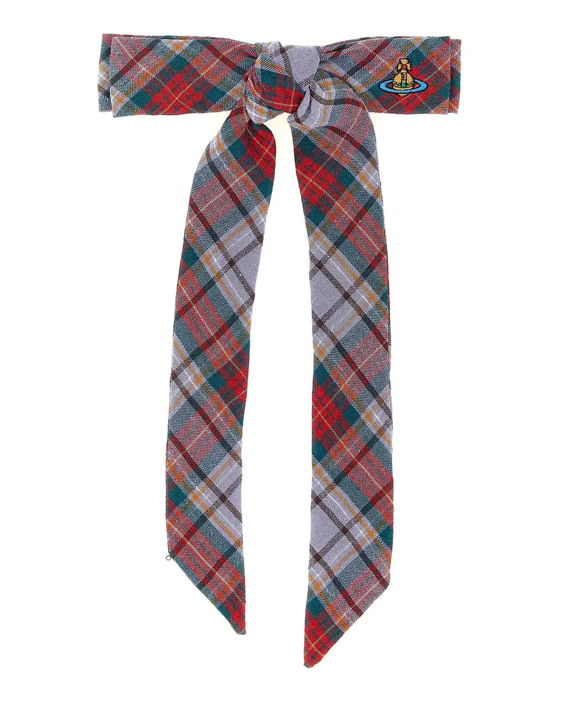 Vivienne Westwood Haarspange aus Leinen Bunt