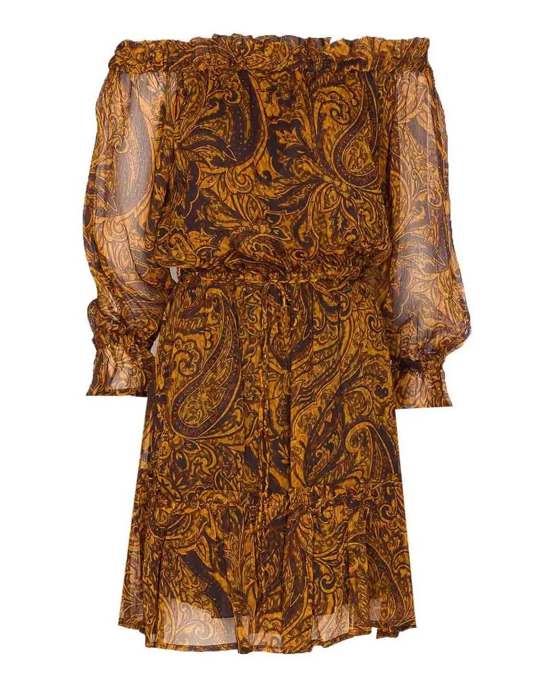 Pinko Kurzes Kleid - Orange Orange