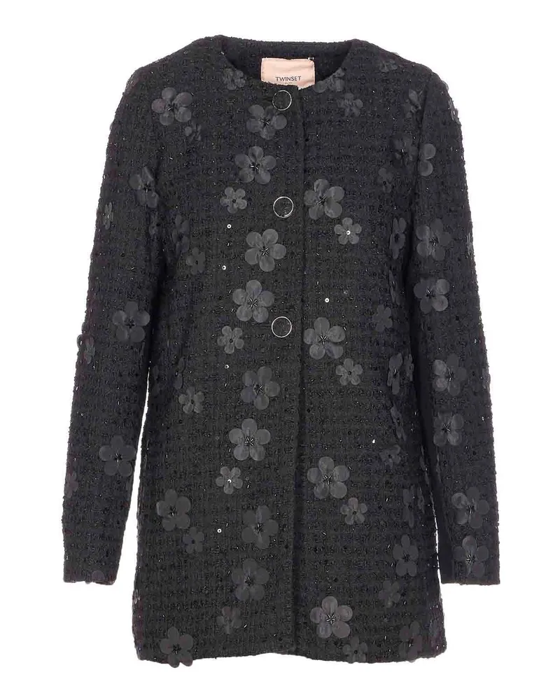 Twin-Set Casualjacke - Schwarz Schwarz