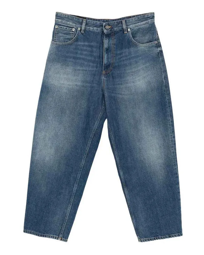 Dondup Straight Leg Jeans - Blau Blau