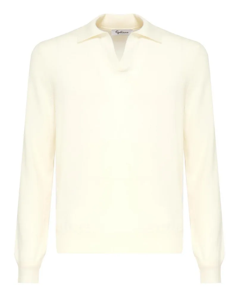 Giuliano Galiano Poloshirt - Weiß Weiß
