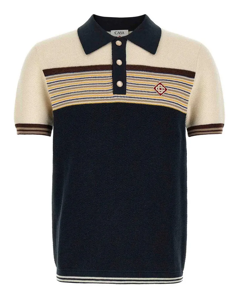 Casablanca Paris Poloshirt - Bunt Bunt