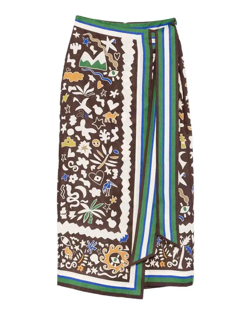 ALEMAIS Langer Rock - Bunt Bunt