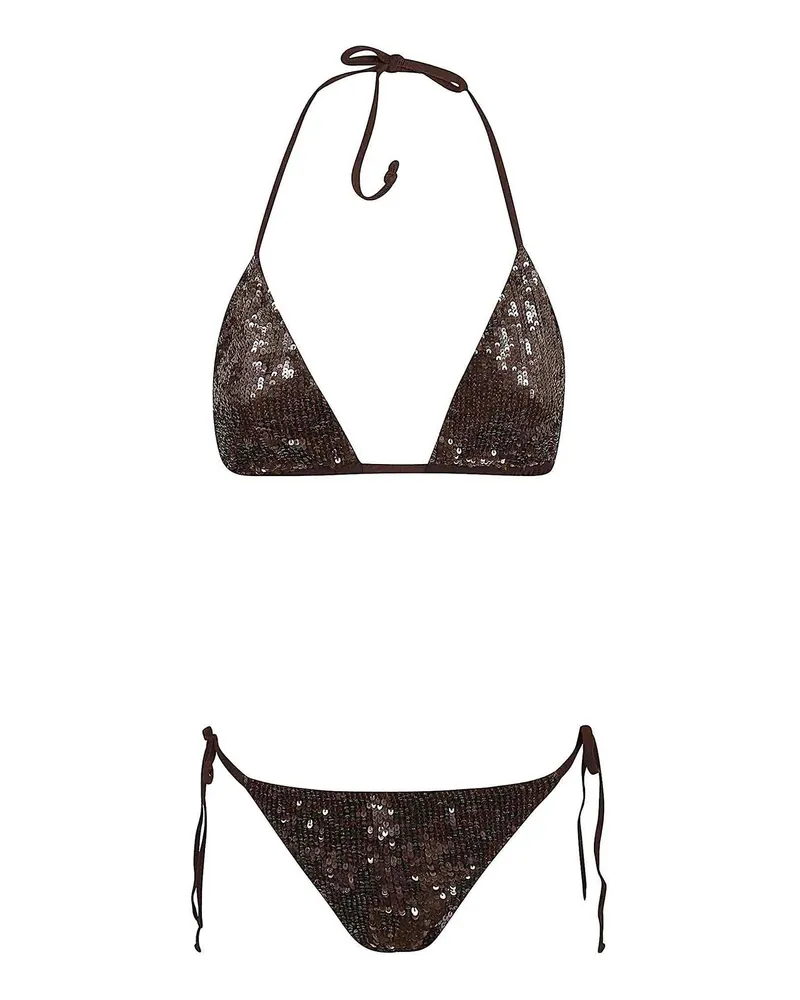 P.A.R.O.S.H. P. A.R. O H. Bikini - Braun Braun