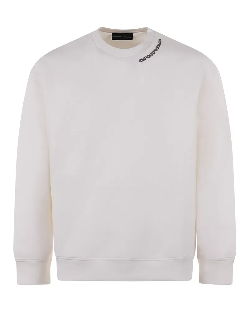 Emporio Armani Sweatshirt - Weiß Weiß