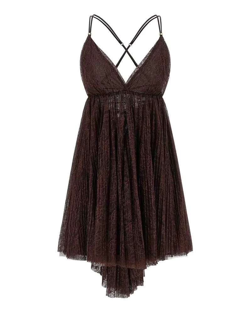 Elisabetta Franchi Kurzes Kleid - Braun Braun