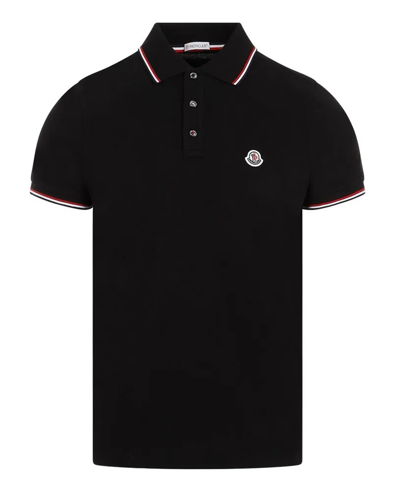 Moncler Poloshirt - Schwarz Schwarz