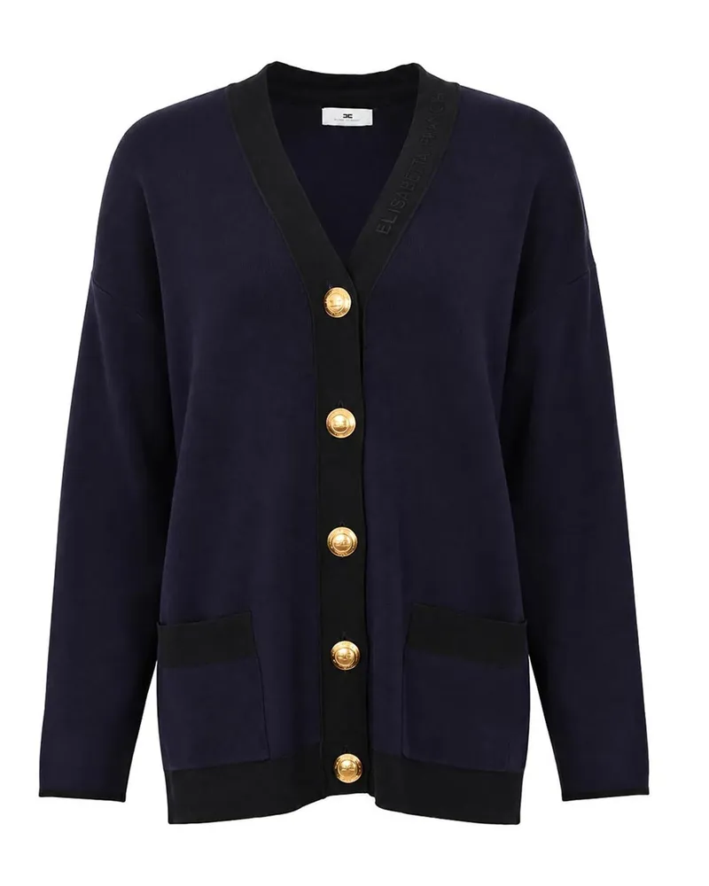 Elisabetta Franchi Cardigan - Blau Blau
