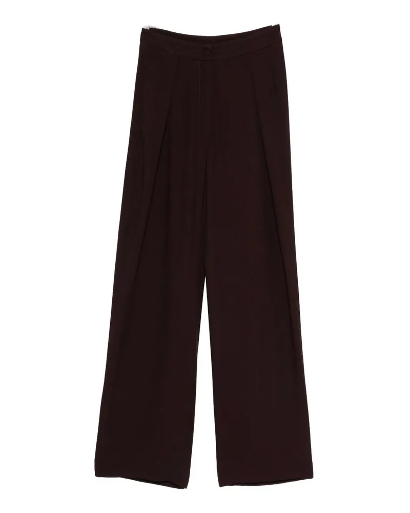 Raquel Diniz Casual Hose - Dunkelrot Dunkelrot