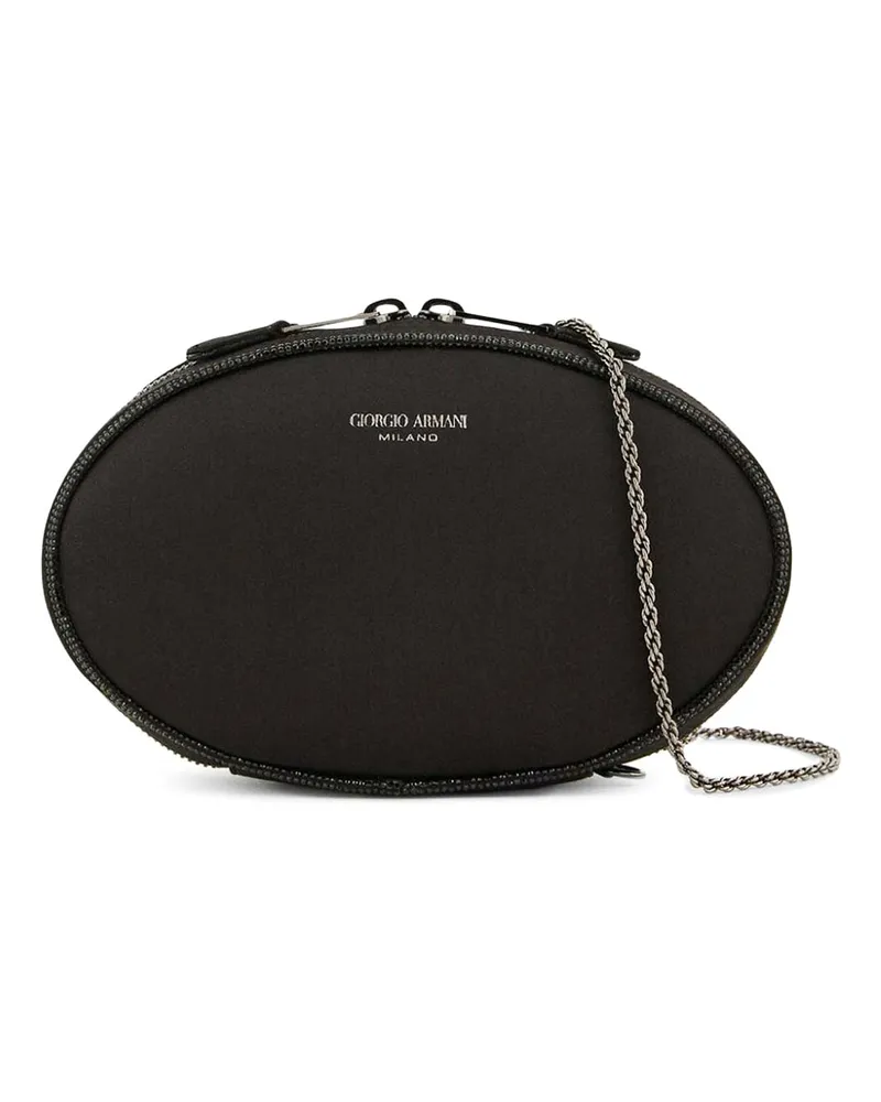 Giorgio Armani Umhängetasche - Schwarz Schwarz