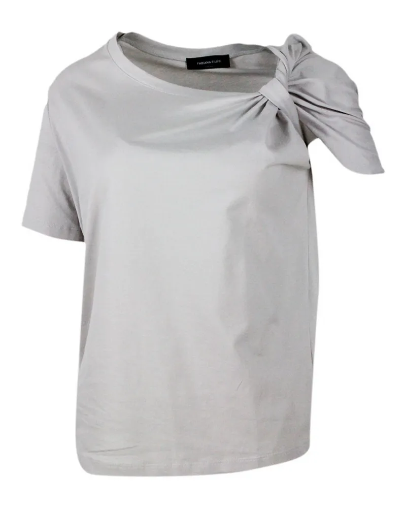 Fabiana Filippi T-Shirt - Beige Hellgrau