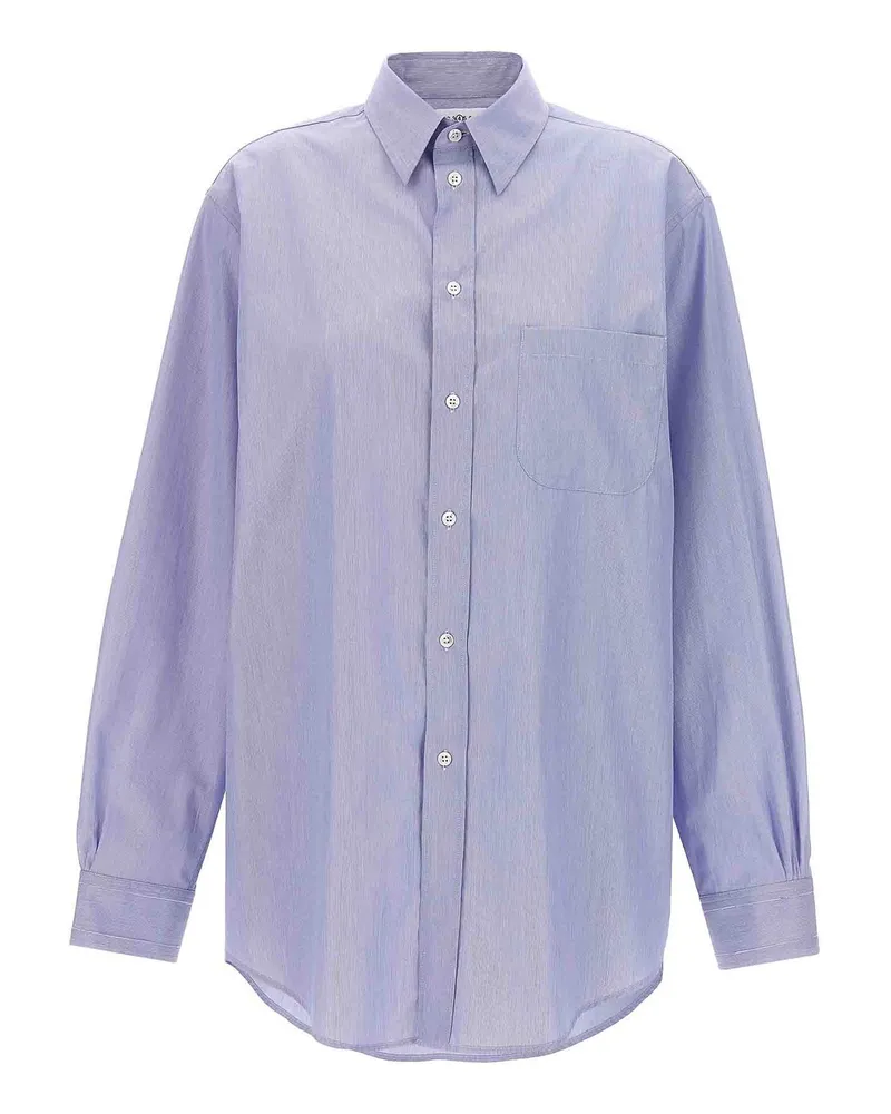 Maison Margiela Hemd - Hellblau Hellblau